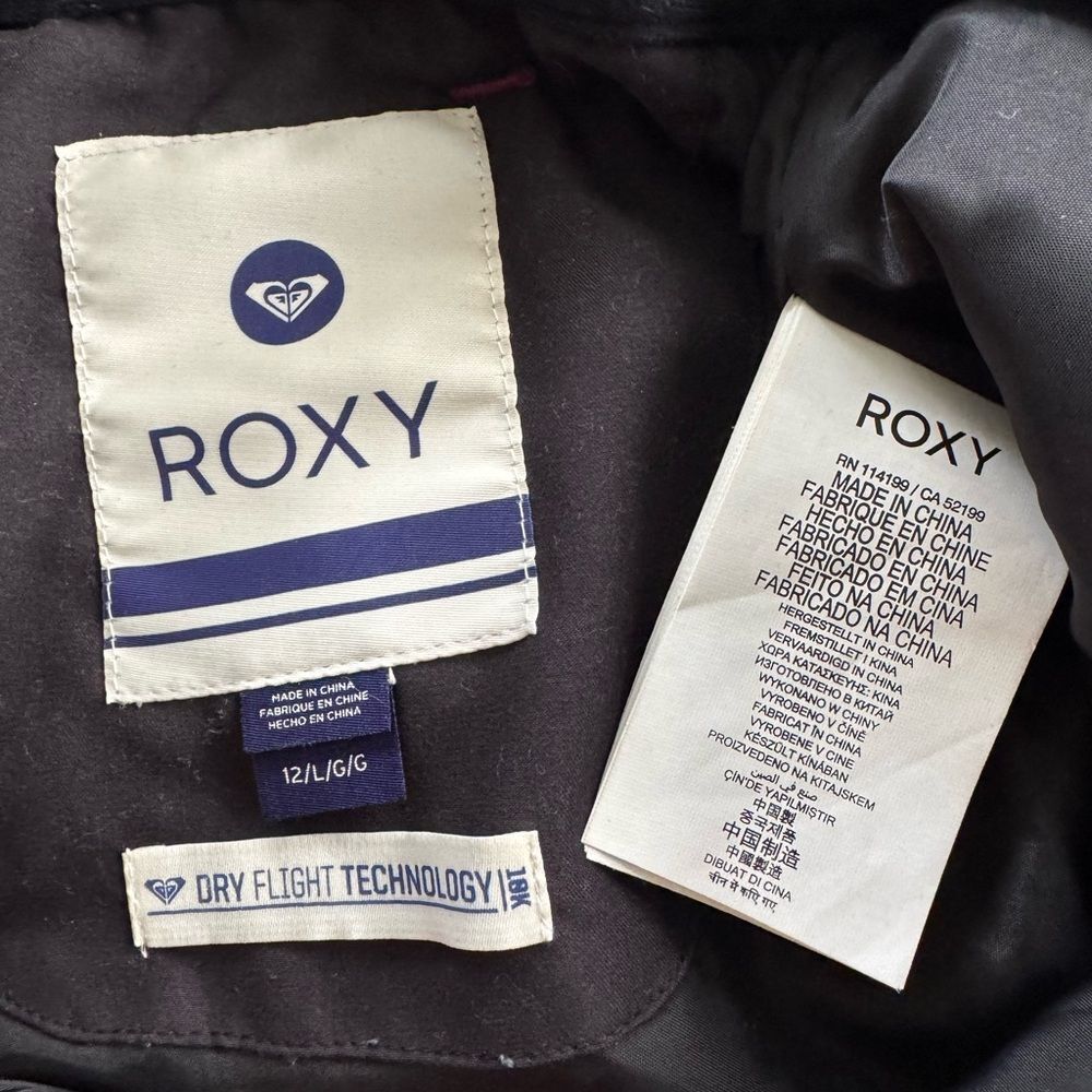 Roxy Kids Casual Bottoms in Burgundy - Picture 8 of 16